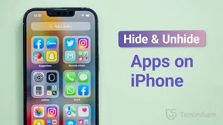 How to Hide & Unhide Apps on iPhone (from Library Too) #Shorts