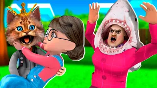 ПРАЗДНИК У МИСС ТИ Злая Учительница Scary Teacher 3D Весёлый Кот