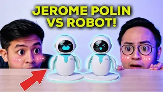 ADU PINTAR JEROME POLIN VS ROBOT2 GUE! SIAPA YANG LEBIH PINTAR MATEMATIKA YA?