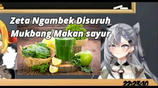 Zeta Ngambek 2.0 Dapet Hadiah Mukbang Makan Sayur/HololiveID