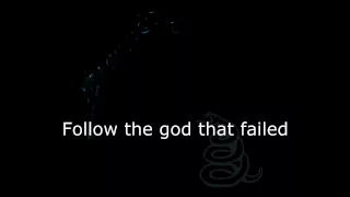 Metallica - The God That Failed Lyrics (HD)