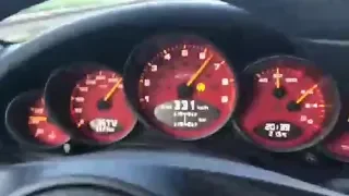 Porsche 911 GT3 RS Brutal Autobahn Acceleration 350 kmh TOP SPEED