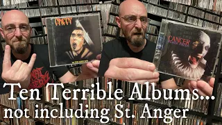 10 Terrible Albums… not including St. Anger - A Thread Response Video!