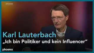 phoenix persönlich: Karl Lauterbach zu Gast bei Eva Lindenau