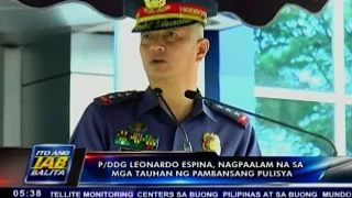 P/DDG Leonardo Espina, nagpaalam na sa mga tauhan ng Pambansang Pulisya