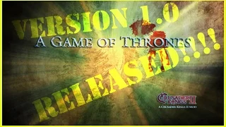 Version 1.0 Released!! - Crusader Kings II, Game of Thrones mod [Link below]