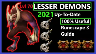 Runescape 3 Where to Find Lesser Demons Location & Slayer Task Guide, 2021 Updated Taverley Dungeon.