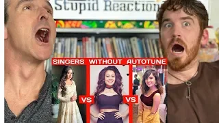 Bollywood Singers Without Autotune REACTION!!!