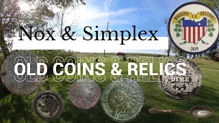 1st Hunt of 2022! Silver, Relics & old coins. Metal detecting Ohio. 1800's.  Equinox and Simplex.