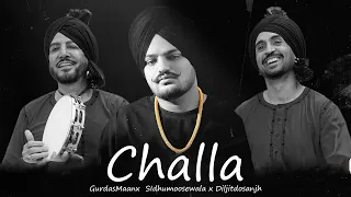 Challa - Gurdas Maan x Diljit Dosanjh x SidhuMoose Wala | New Punjabi Song 2023
