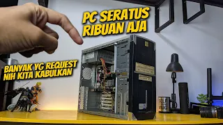 PC 100 RIBUAN INI KITA BELI UNTUK MAIN GAME, INTERNETAN & NONTON FILM - INTEL PENTIUM 4