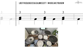 How to Play 🥁   Where Are You Now   Lost Frequencies