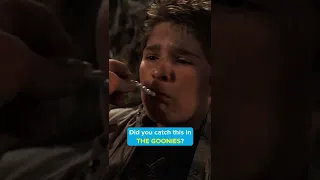 Did you catch this in THE GOONIES?