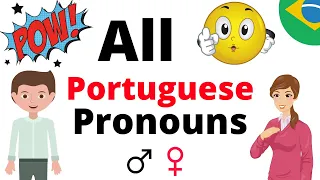 Learn Portuguese Pronouns 😀 All Pronouns in Portuguese