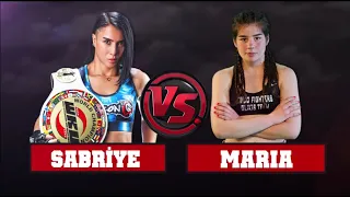 Sabriye ŞENGÜL vs Maria KARAOULANI