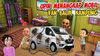 Upin Berhasil Menangkap Mobil Van balik Kampung , ipin senang ! GTA Lucu