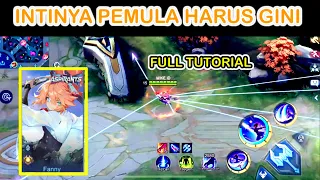 Tutorial fanny pemula mulai dari nol sampai bisa main di rank