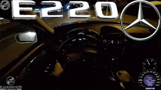 Mercedes-Benz E220 CDI W211 2004 NIGHT POV TEST DRIVE