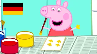 Peppa Wutz | Malerei - Zusammenschnitt | Peppa Pig Deutsch Neue Folgen | Cartoons für Kinder