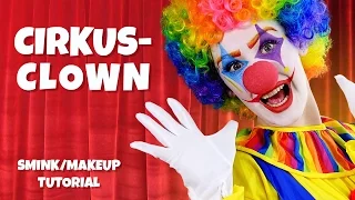 Cirkus-Clown - Smink/Makeup Tutorial
