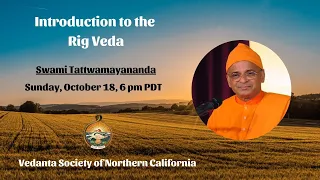 Introduction to the Rig Veda | Swami Tattwamayananda