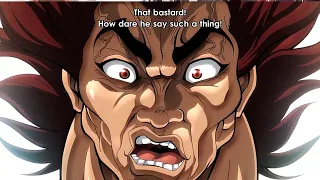 Yujiro Hanma gets angry when Stryder told Baki wants Ogre to cook Rice Scene || Hanma Baki Season 2