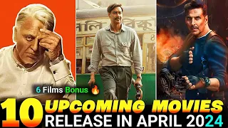 Upcoming Movies Release In April 2024|| 10 Upcoming South Bollywood & Hollywood Movies in April 2024