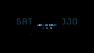 Gojo Satoru Edit / Jujutsu Kaisen  #jjk #anime #gojo