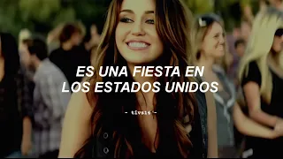 Miley Cyrus - Party In The U.S.A. (Video Oficial + Sub. Español)