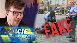 Policie v akci vs. Kluci z Prahy (fake)