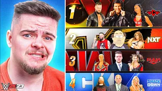 WWE 2K23 MyGM - I LOST EVERYTHING.. 😭