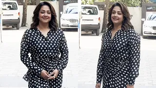 Jyothika Spotted At T-Series For The Promotions Of Their Upcoming Film ‘Srikanth’