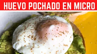 Como hacer Huevos pochados en microondas!