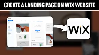 How To Create A Landing Page On Wix Website 2024! (Full Guide)