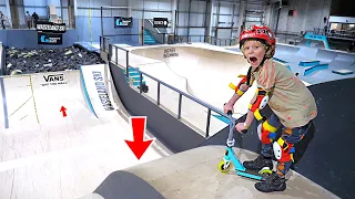 6 YEAR OLD vs MEGA RAMP!