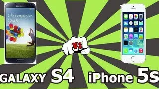 Samsung Galaxy S4 vs. iPhone 5s