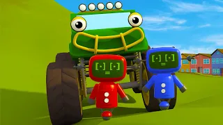 Monster Truck Songs For Kids | Nursery Rhymes & Kids Songs | Gecko's Garage