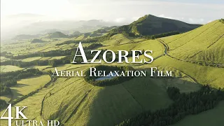 Azores Islands Portugal - 4K Aerial Relaxation Film Sao Miguel and Ponta Delgada