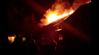Пожежа у Луцьку - гвардійці врятували чоловіка
