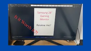 Samsung Odyssey G7 4K- 3 Month Review