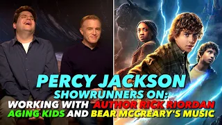 PERCY JACKSON showrunners: Bear McCreary's score and possibly "fixing" aging kids with VFX?!