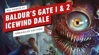 23 Minutes of Baldur's Gate 1, 2, and Icewind Dale Enhanced Edition on PS4