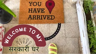 Government Quarter Tour| Army accommodation| Simple home decore| Sarkari ghar| #hometour #faujilife