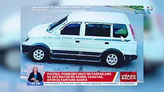 Pulitika, posibleng ugat ng pagpaslang sa Vice Mayor ng Aparri, Cagayan, ayon sa kanyang asawa | UB