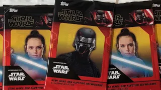 Star Wars Der Aufstieg Skywalkers Booster auspacken