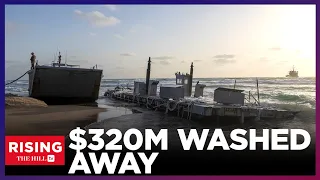 BOONDOGGLE?! $320 Million WASHED OUT To Sea As Gaza Pier SINKS