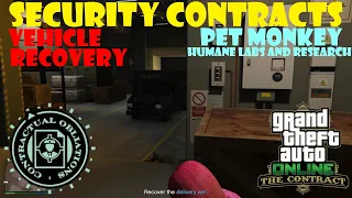 Vehicle Recovery (Pet Monkey - Humane Labs and Research) Security Contracts | GTA Online
