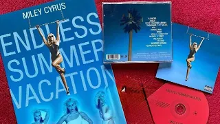 Miley cyrus - Endless Summer Vacation deluxe cd + poster unboxing.