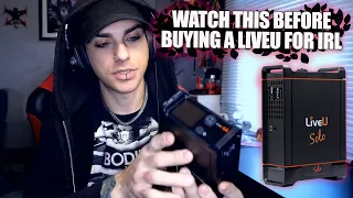 IRL Livestreaming using a liveu encoder