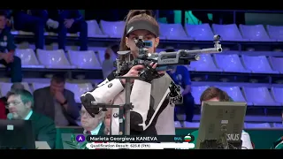 European Championships 10m Rifle Gyor Hungary Final Women Juniors 26 Feb 2024